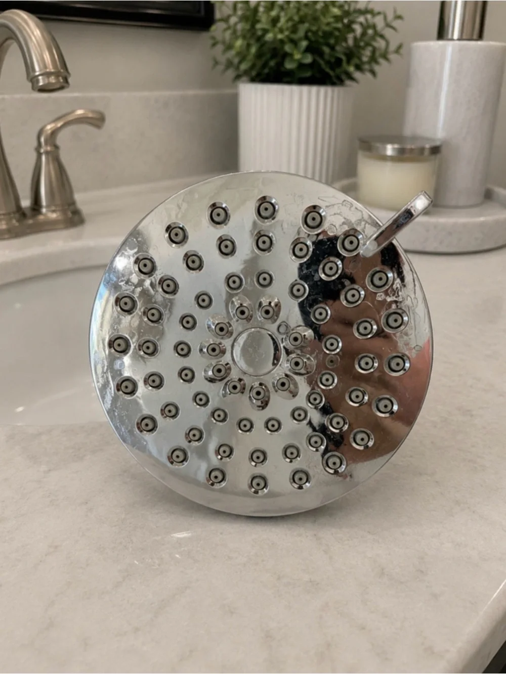 Moen Rainfall Shower Head - Polished Silver Finish
